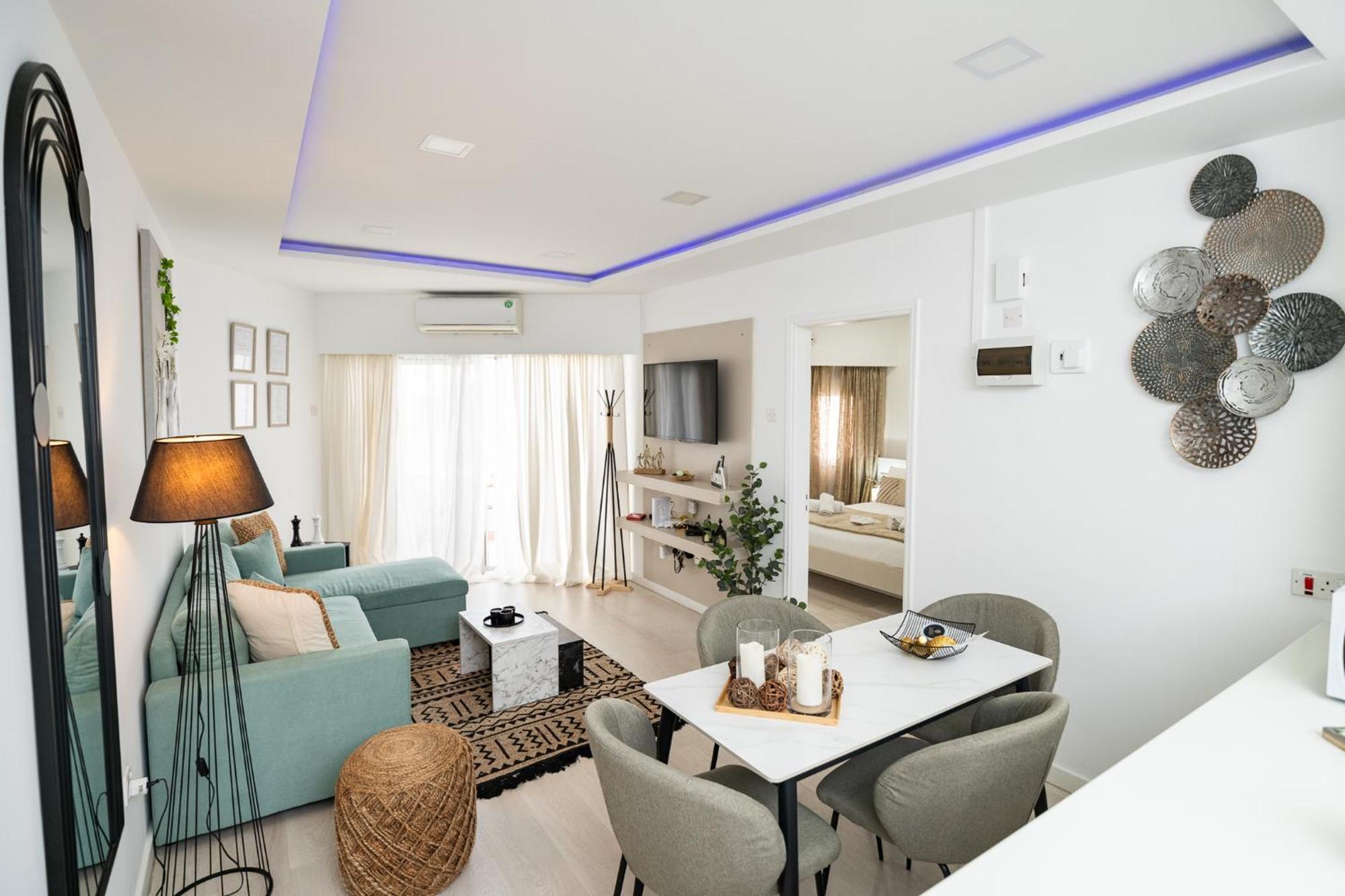 Lazuli Beach & Pool Apartment 501 Ларнака Экстерьер фото