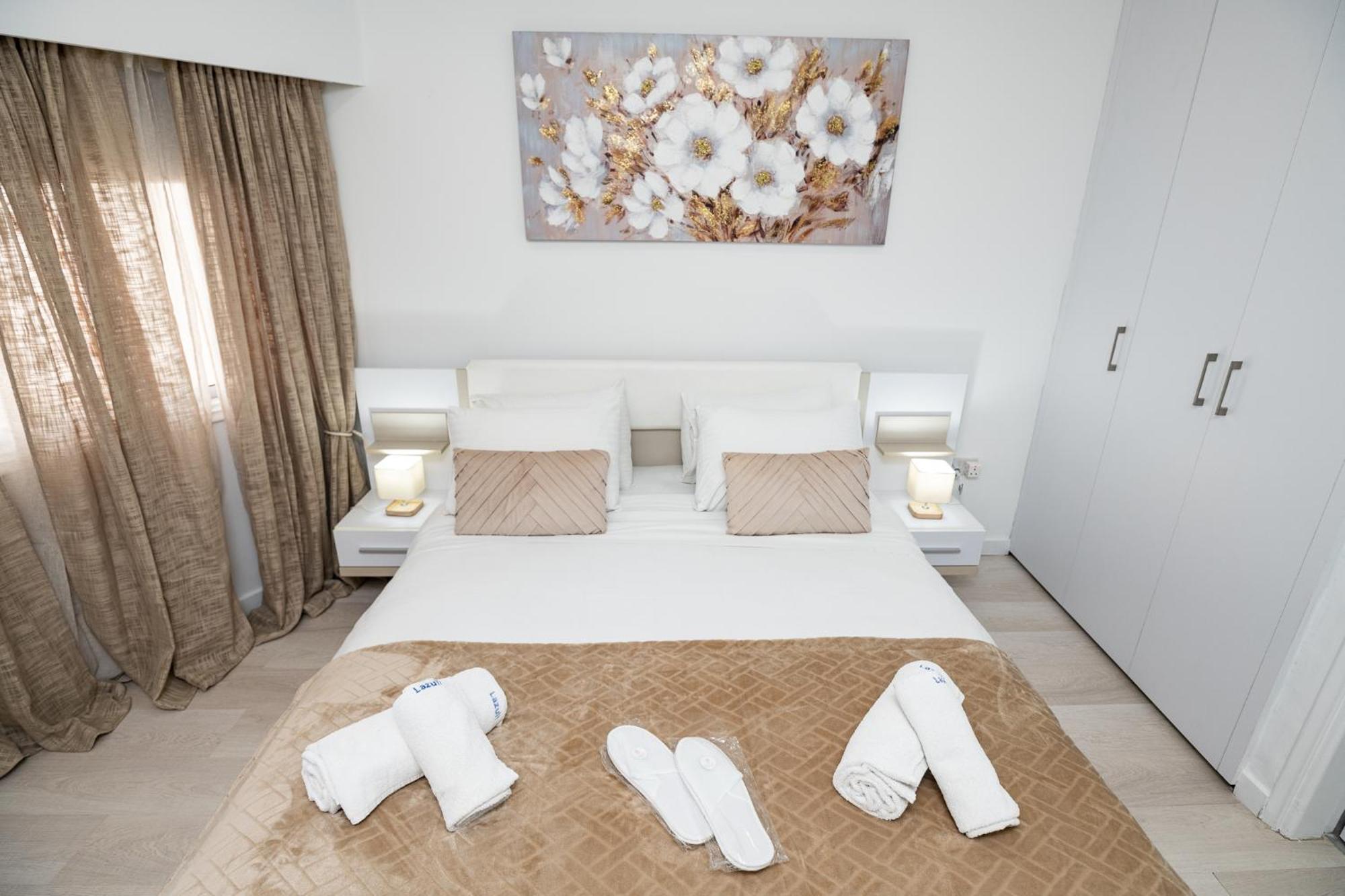 Lazuli Beach & Pool Apartment 501 Ларнака Экстерьер фото